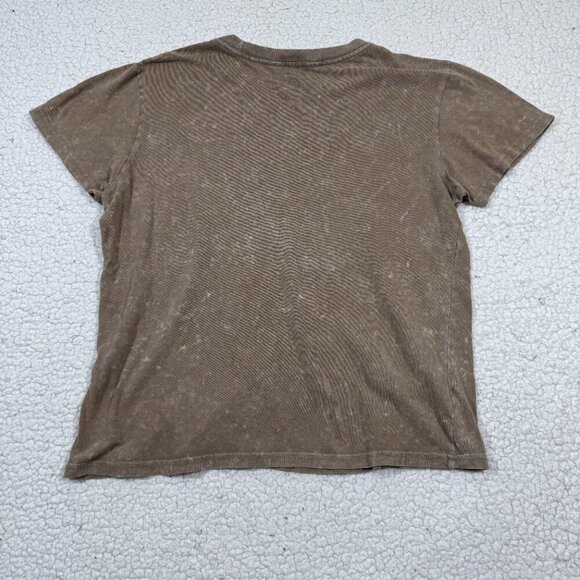 Elizabeth and James Rolling Stones Graphic Tee T Shirt Women's M Stone Washed - Picture 3 of 5